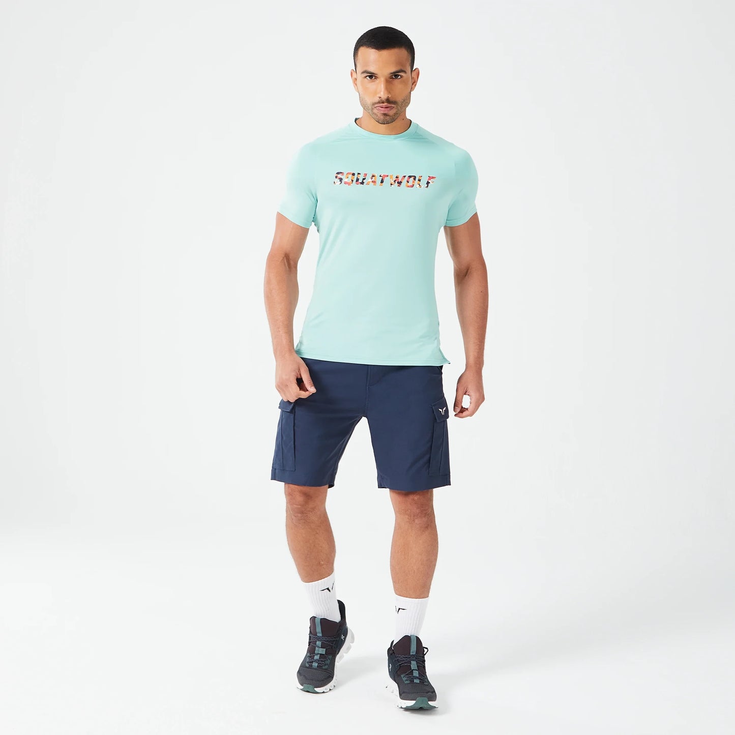 Motion T-shirt - Canal Blue