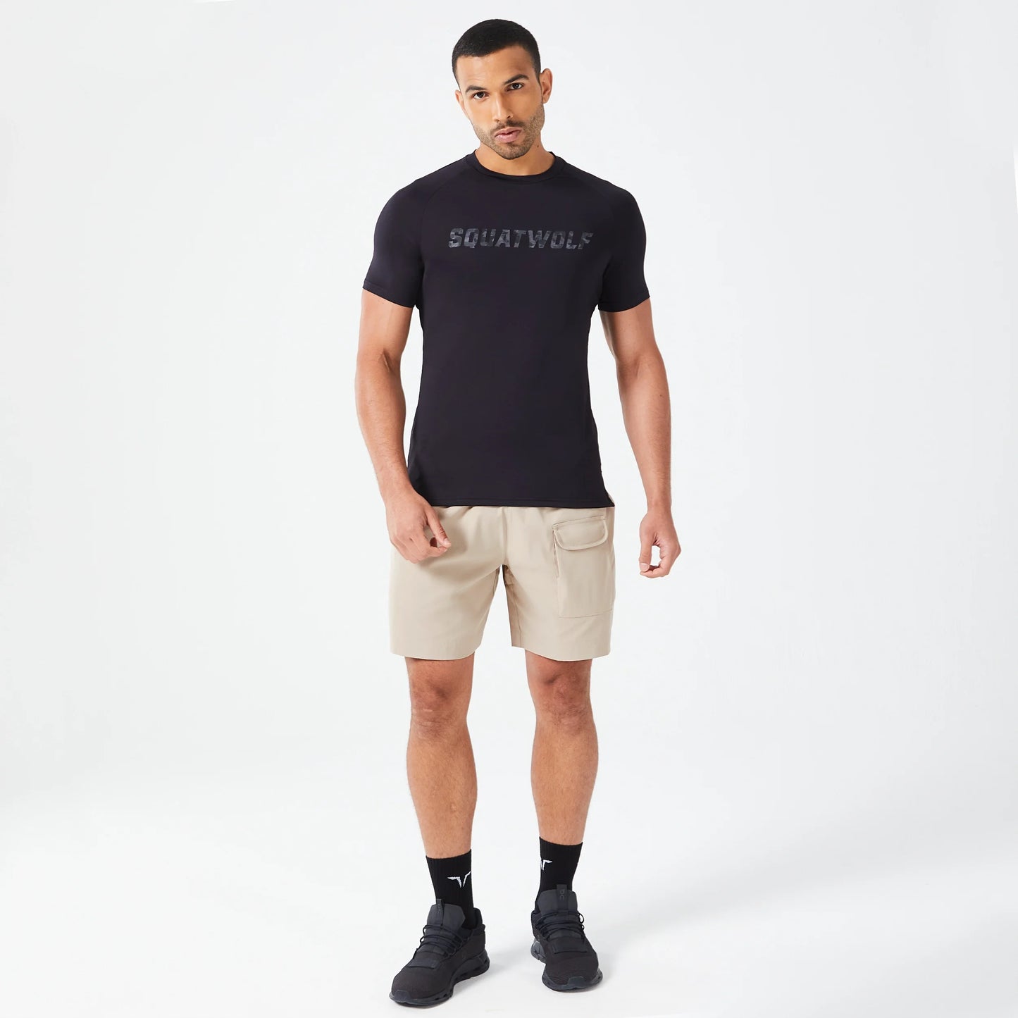 تيشيرت موشن - أسود