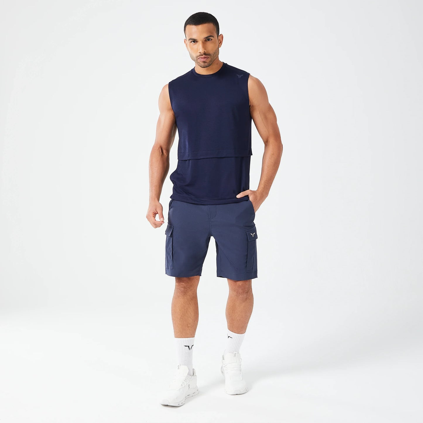 Momentum Tank - Navy