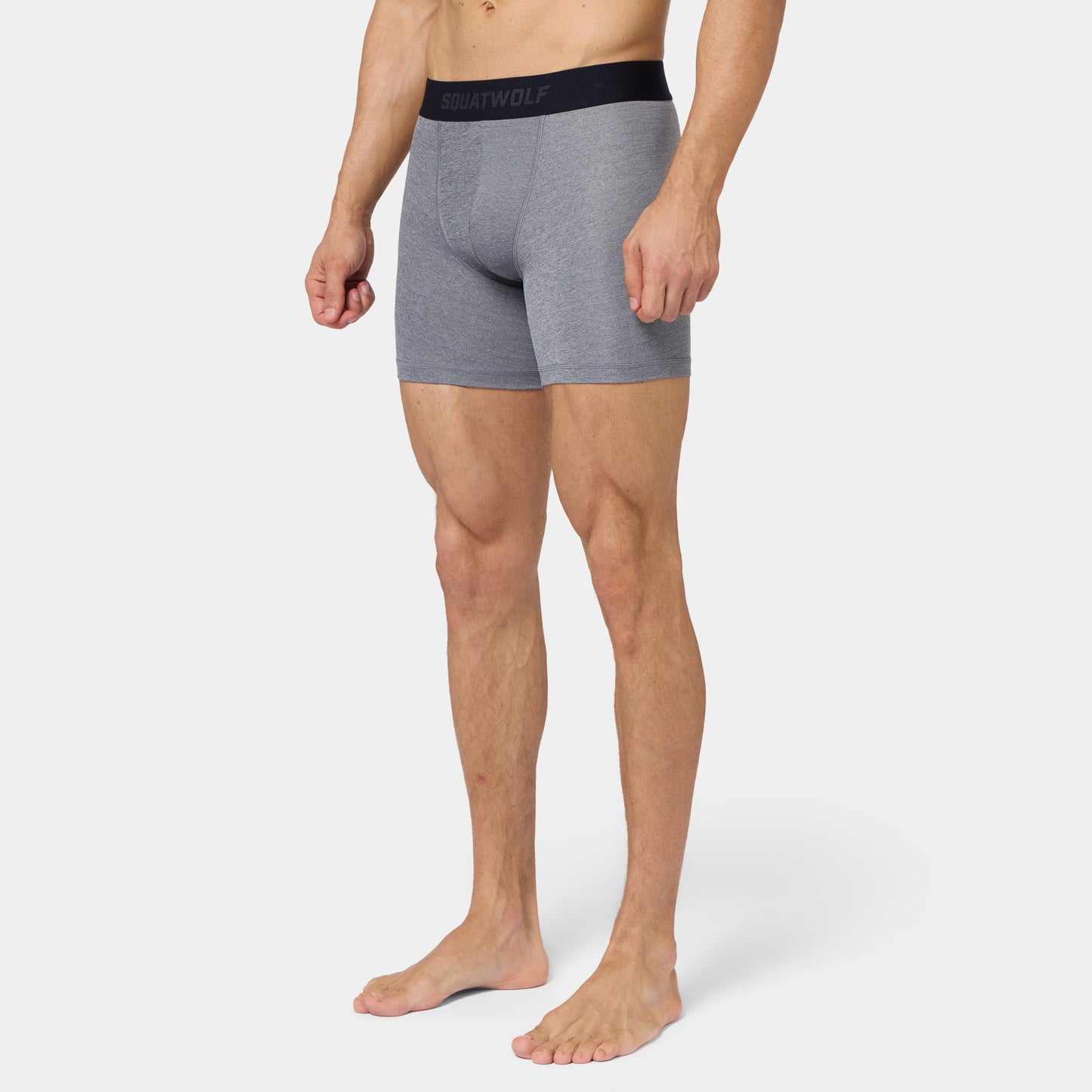 بوكسر 5" للأداء 3 قطع - رمادي فاتح مارل