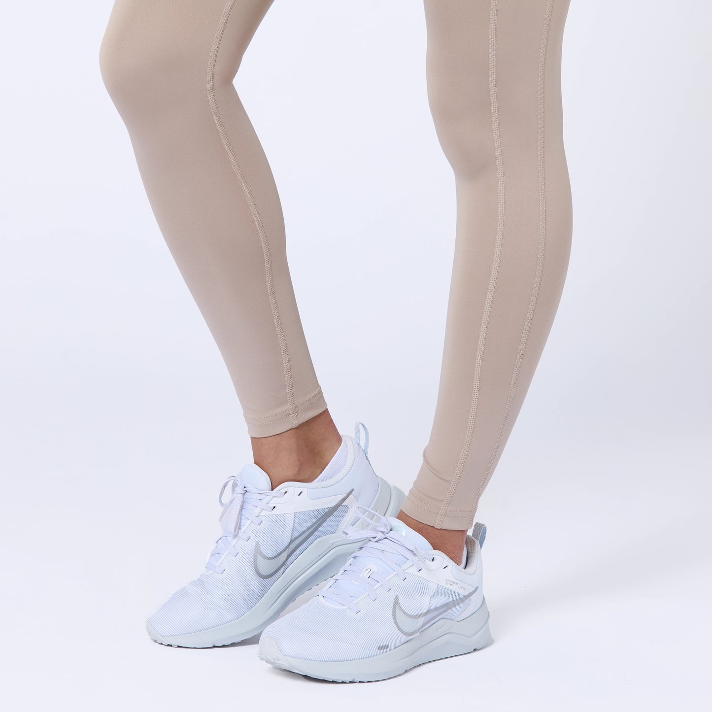 Essential High Waisted Leggings 27" - Cobblestone