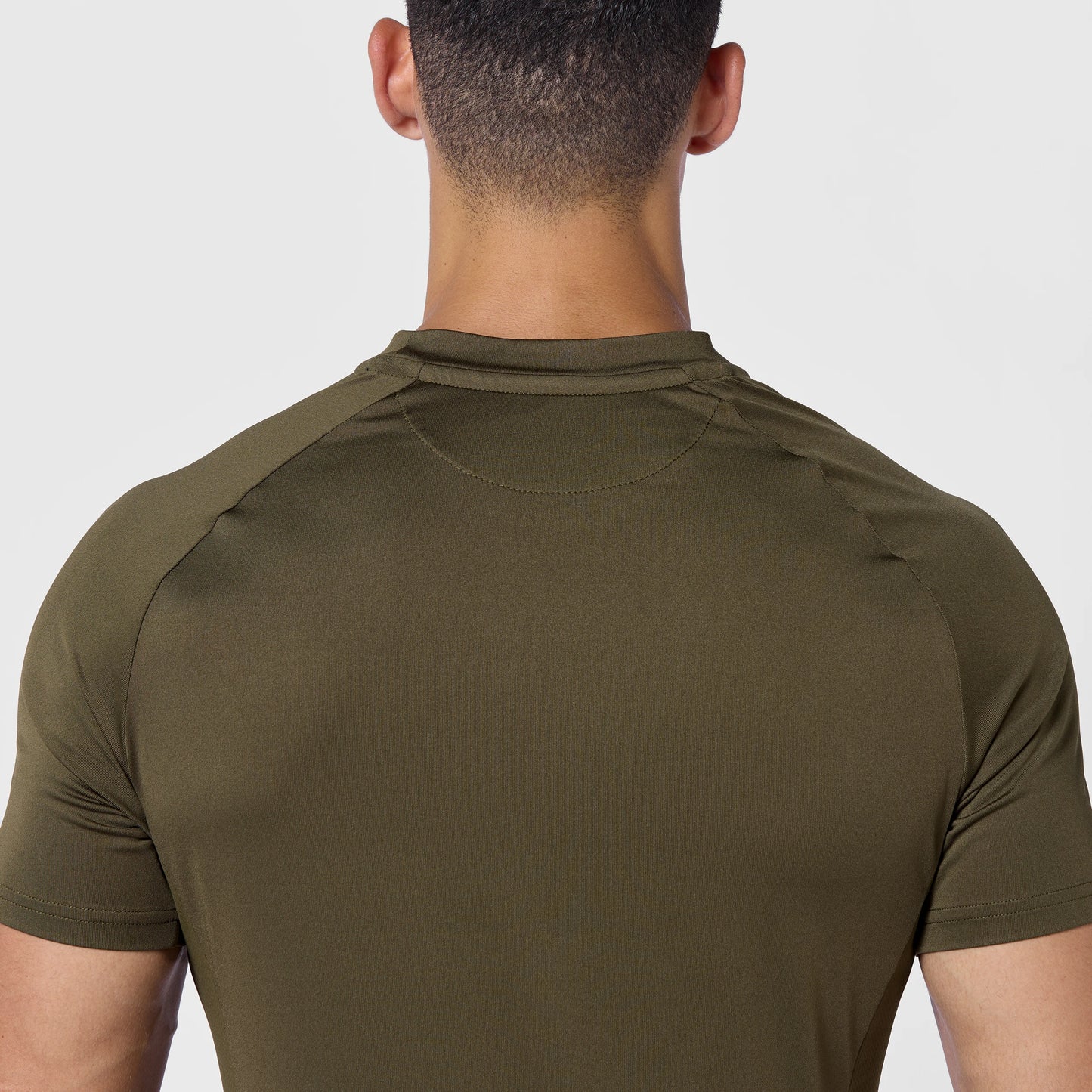 تيشيرت جيم خفيف للغاية - زيتوني داكن