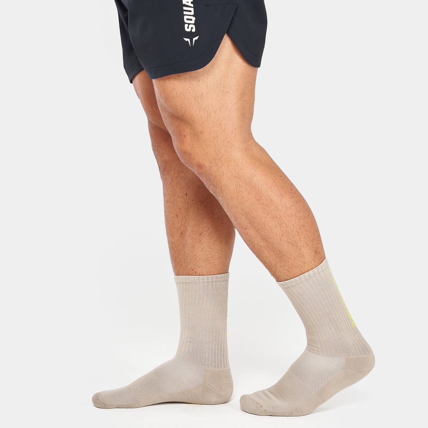 Wordmark Crew Socks 3 Pack - Silver Lining