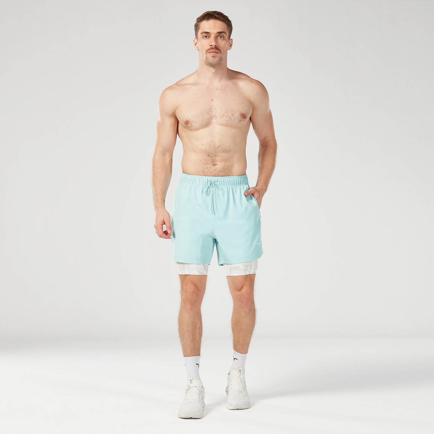 Limitless 2-in-1 7" Shorts - Canal Blue