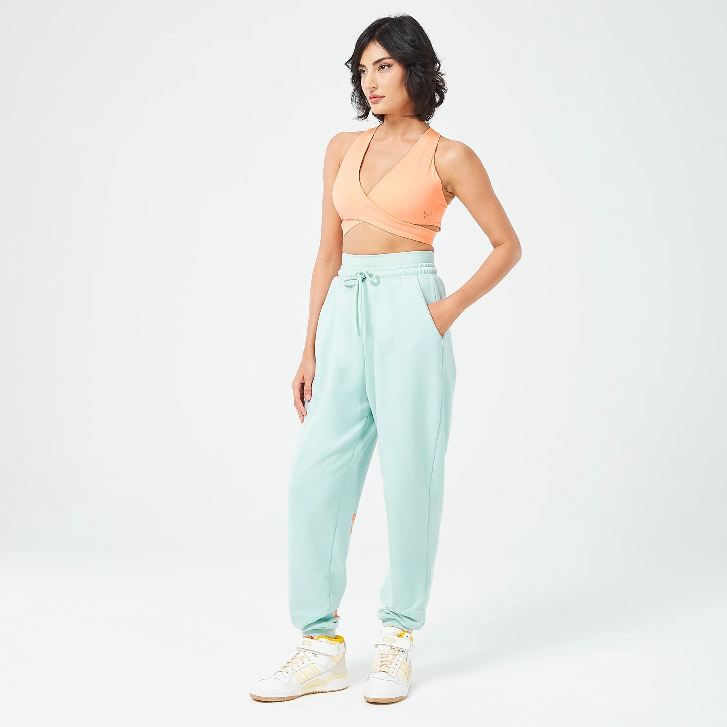 بنطلون رياضي خفيف ريتروجراد بلش - سماوي فاتح مارل