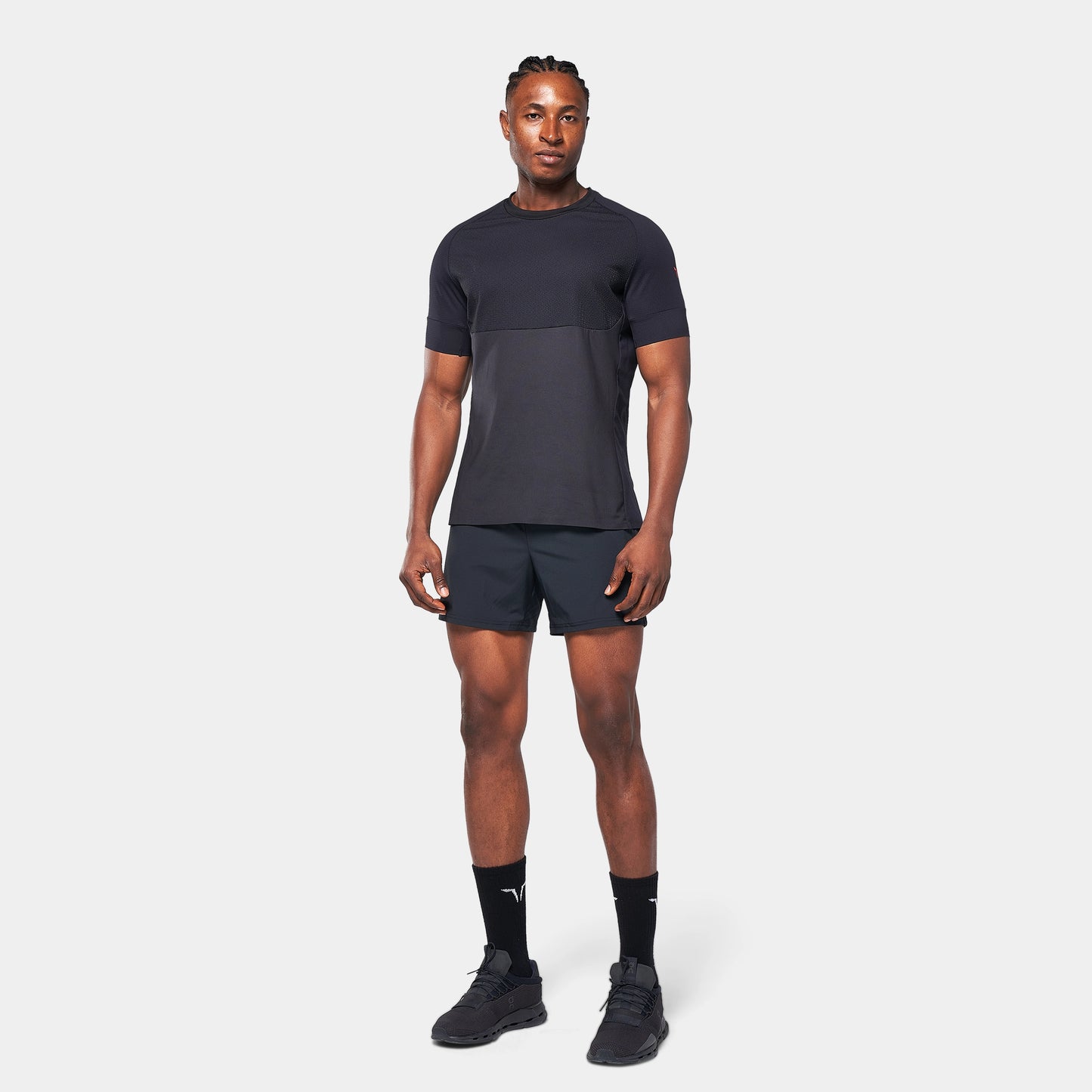LAB360° ACTDRY® Anti-slip Power T-shirt - Black