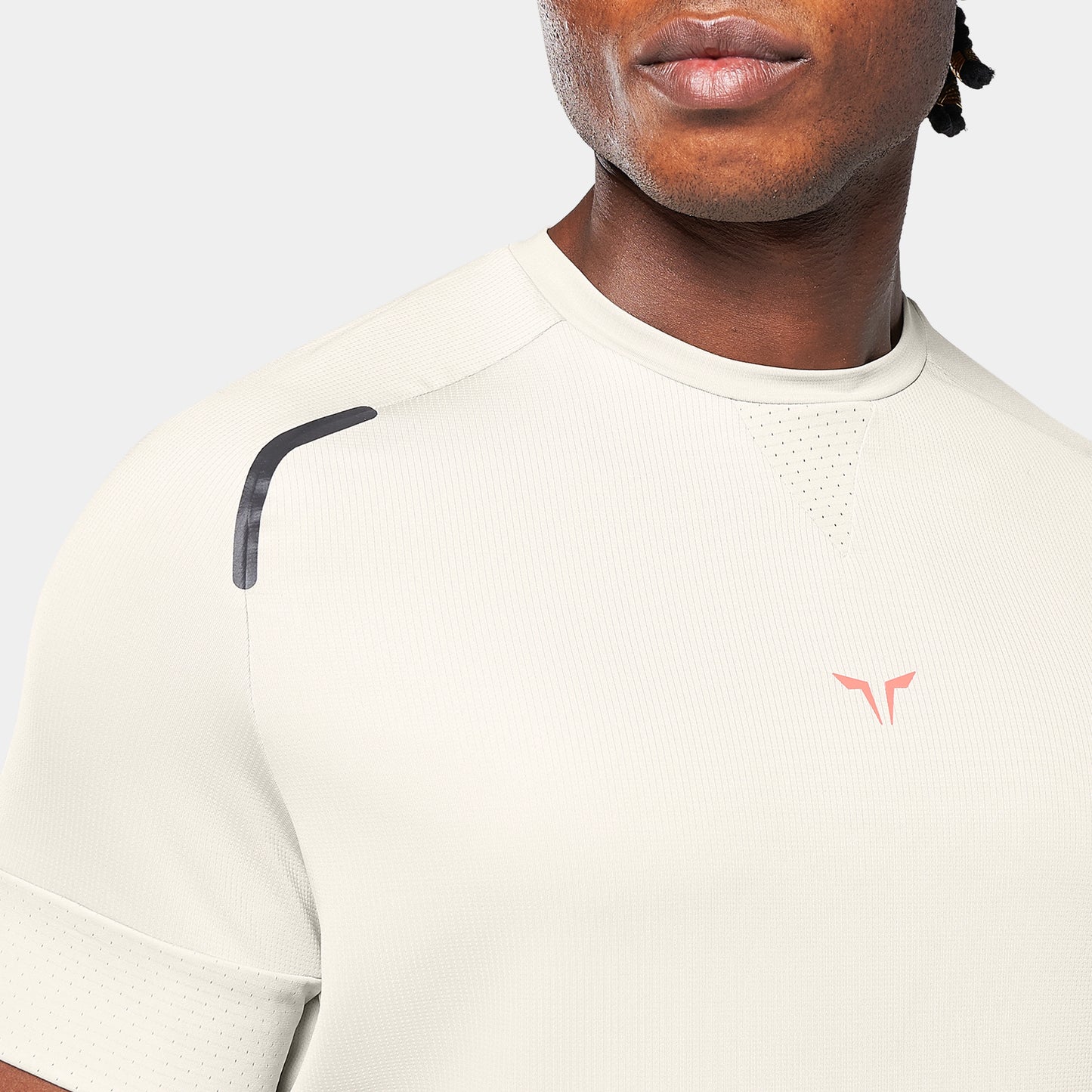 لاب 360° تيشيرت أكت دراي® جرافيكي - فضي مطفي