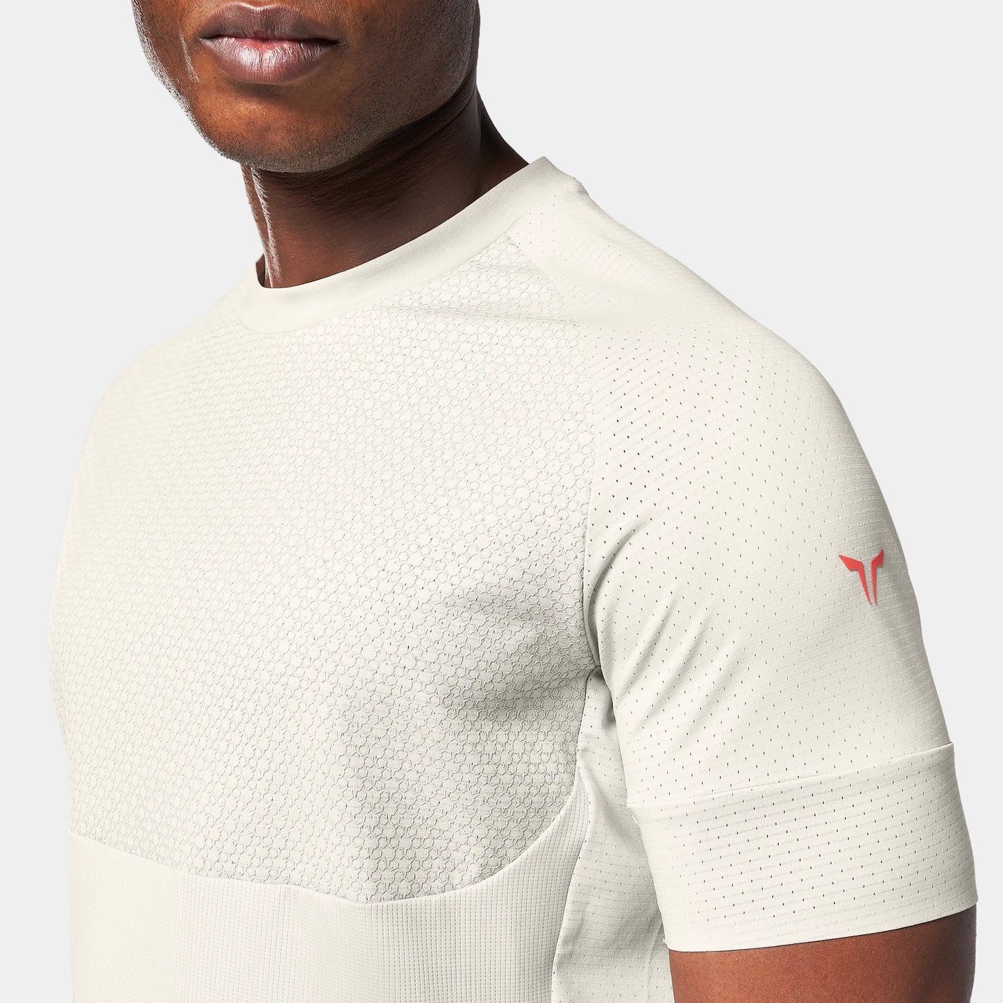 لاب 360° تيشيرت أكت دراي® باور مضاد للإنزلاق - فضي مطفي