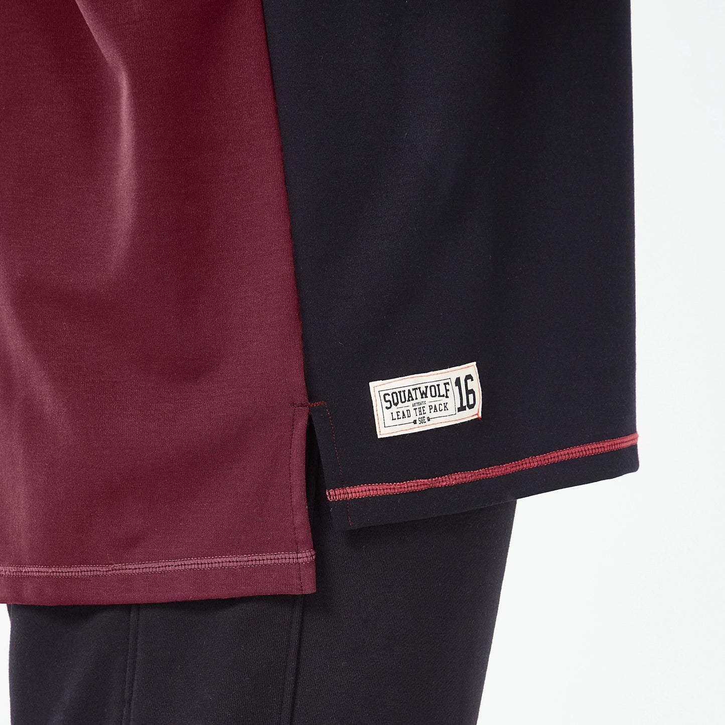 Golden Era Legacy Oversized T-shirt - Black & Burgundy