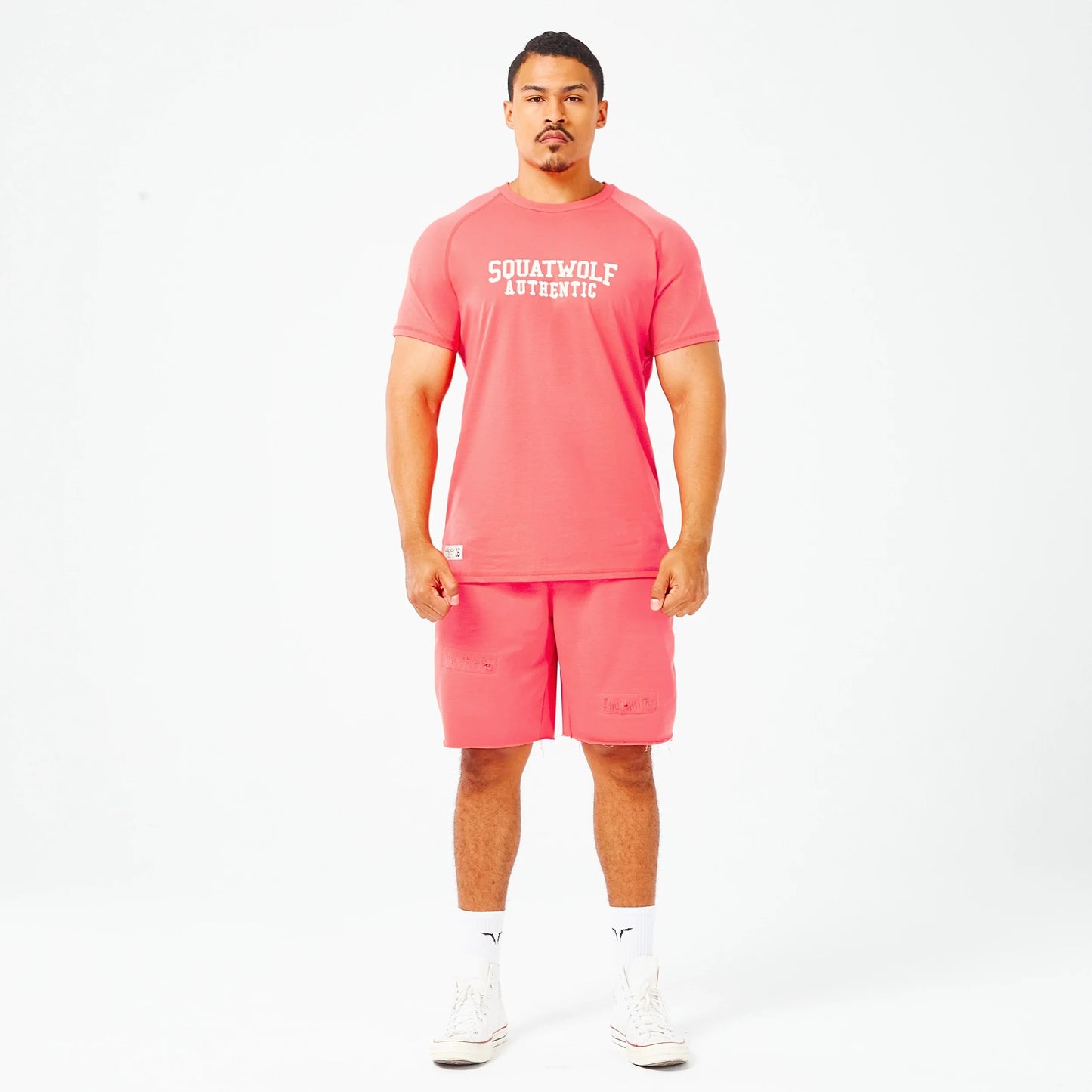 Golden Era Raglan Muscle T-shirt - Rose of Sharon