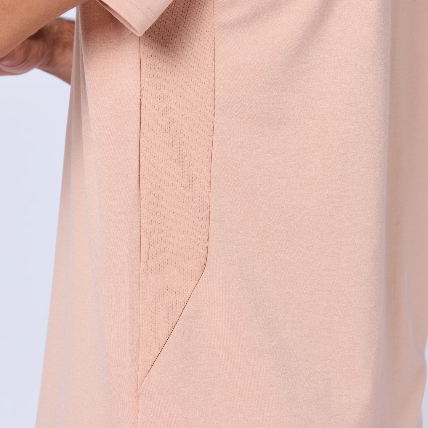 تيشيرت ايسينشال فضفاض - سكري