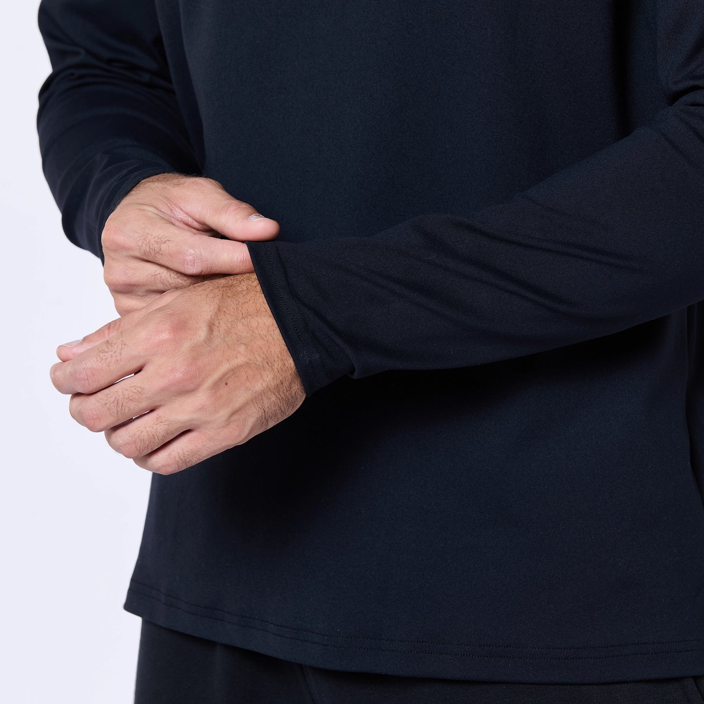 Essential Active Full Sleeves T-shirt - Black