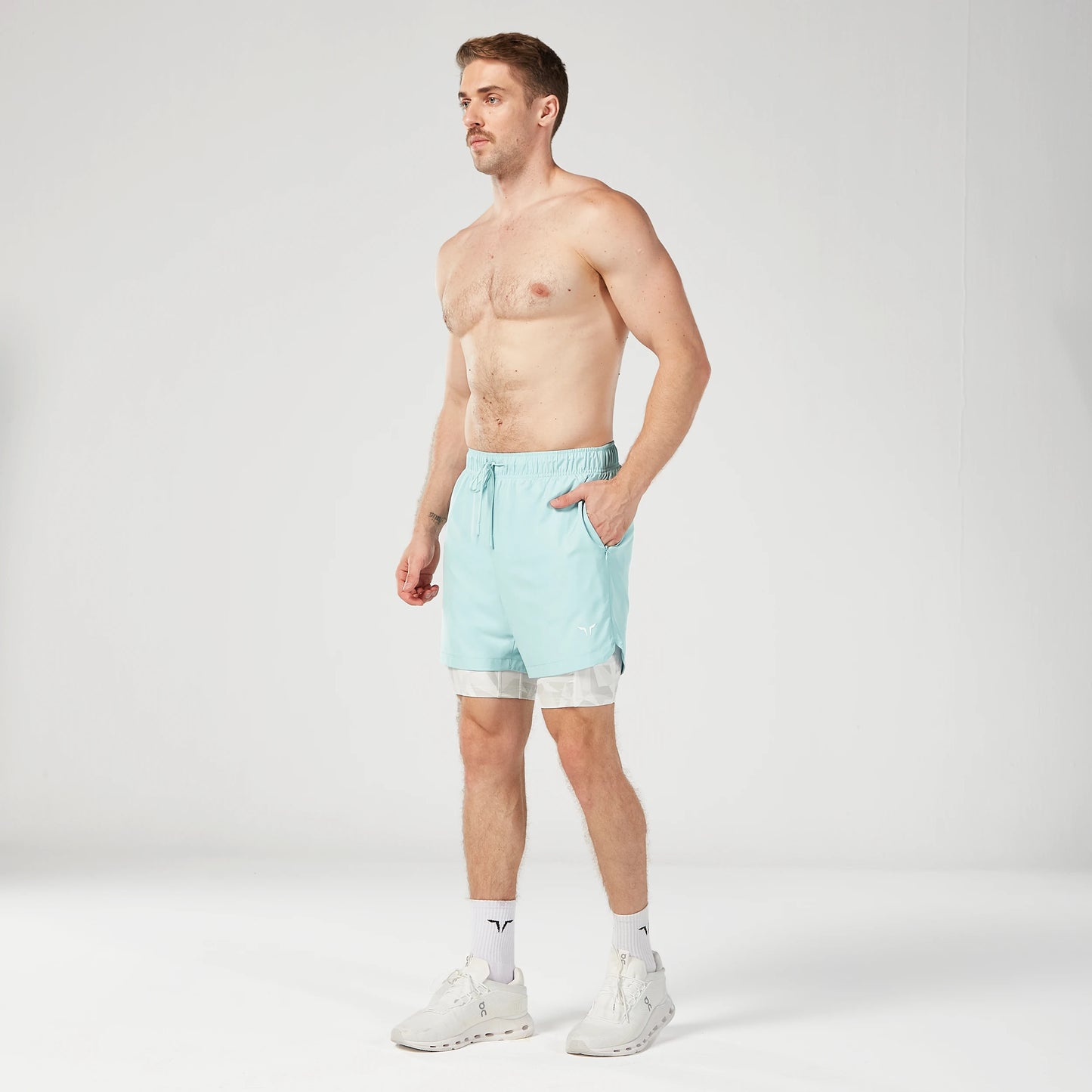 Limitless 2-in-1 7" Shorts - Canal Blue
