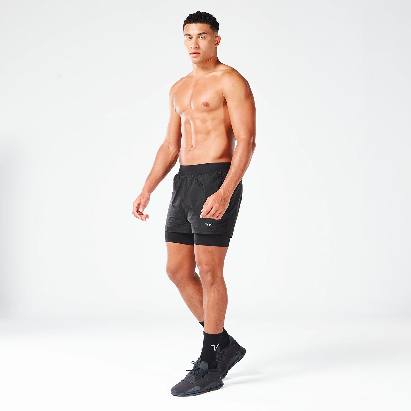 شورت لاب °360 برو 2 في 1 تي دراي™ - أسود