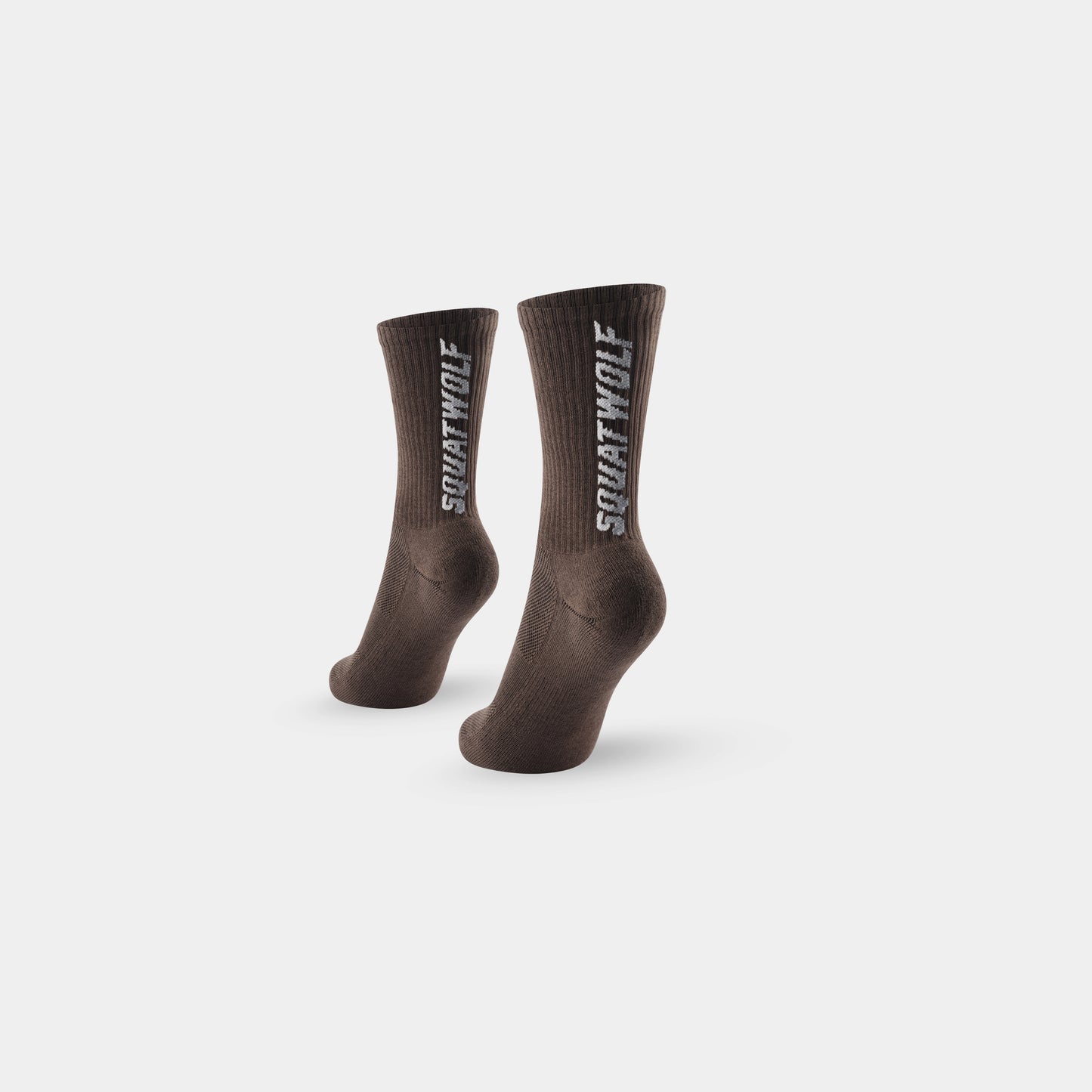 جوارب نصف الساق بشعار 3 قطع - أبيض لؤلؤي و فضي مطفي و كستنائي