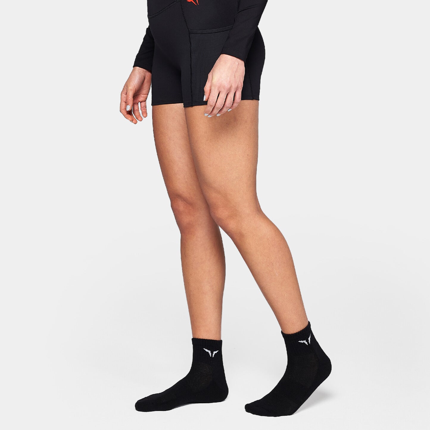 جوارب كاحل 3 قطع - أسود
