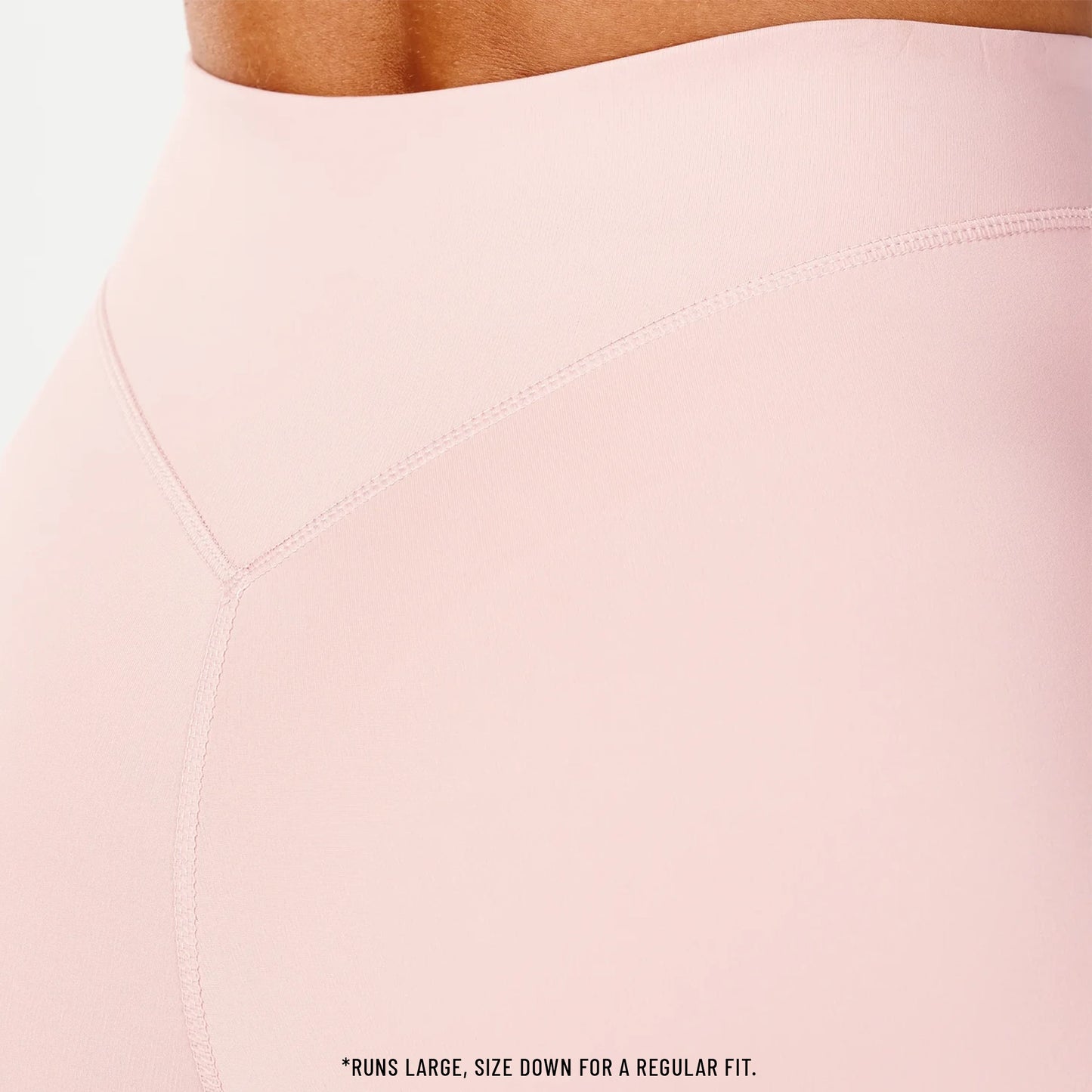 Untamed Colour Block Leggings 27" - Pale Mauve Print