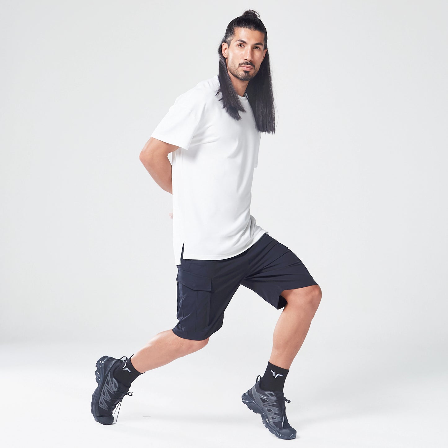 ايسينشال تيشيرت فضفاض -أبيض لؤلؤي