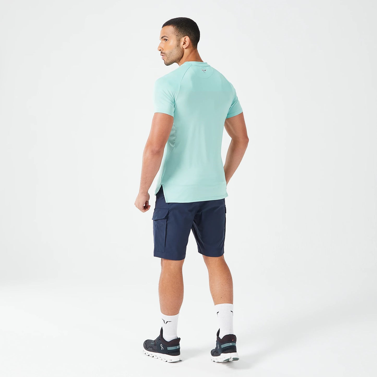 Motion T-shirt - Canal Blue