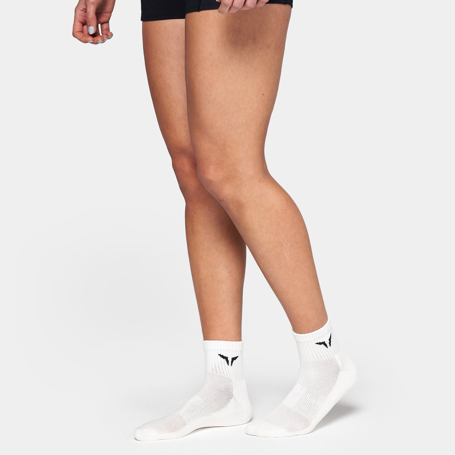 Ankle Socks 3 Pack - Pearl White