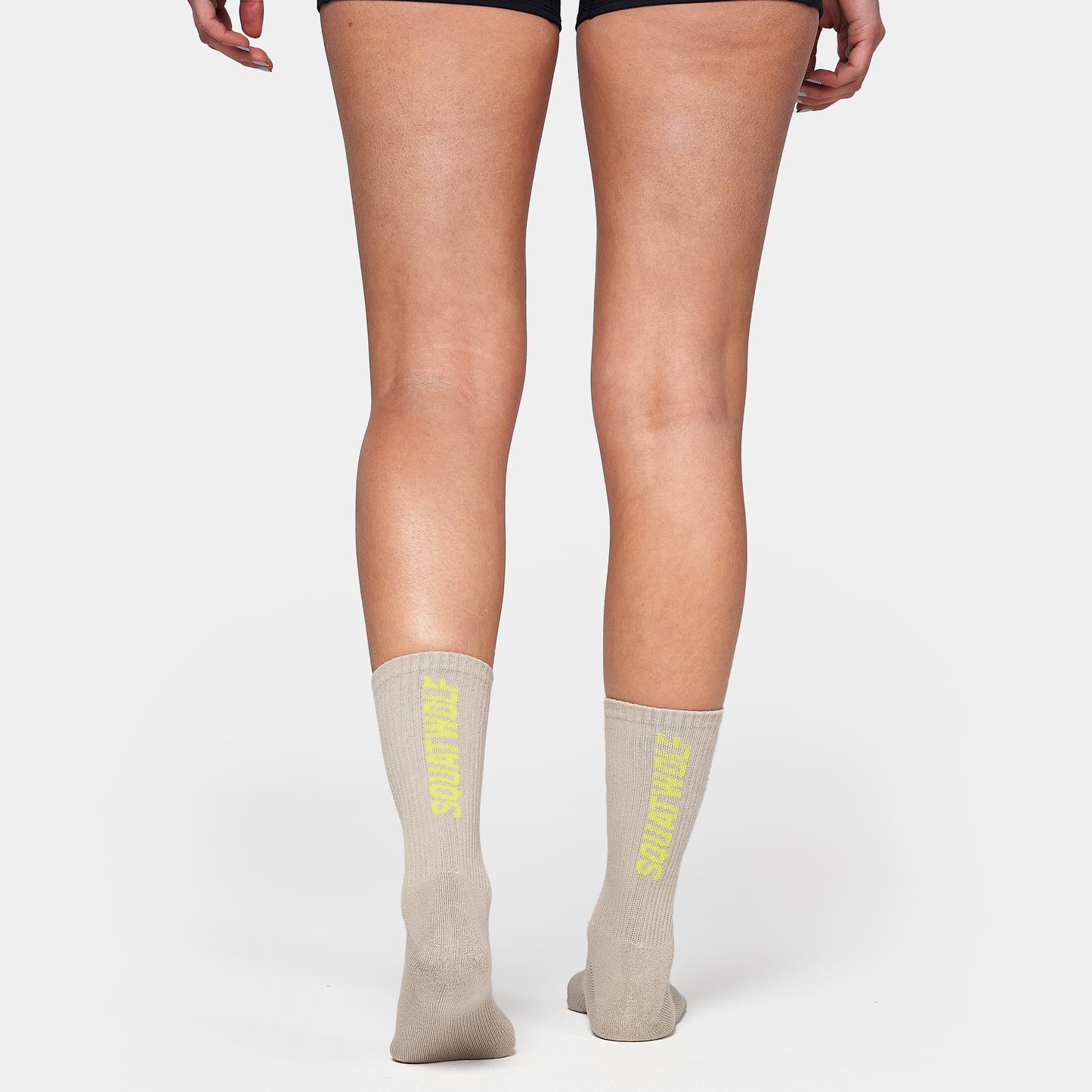 Wordmark Crew Socks 3 Pack - Silver Lining