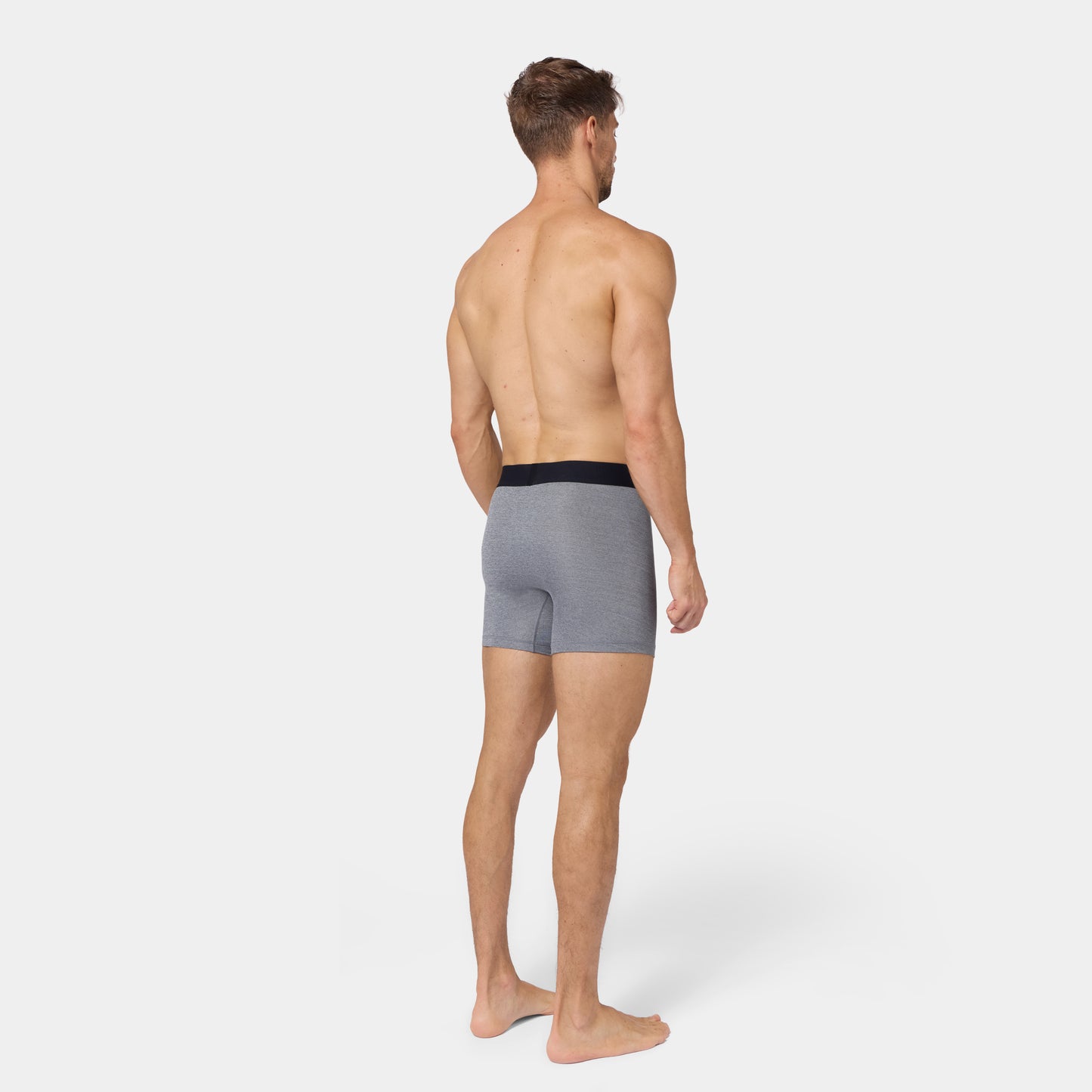 بوكسر 5" للأداء 3 قطع - رمادي فاتح مارل