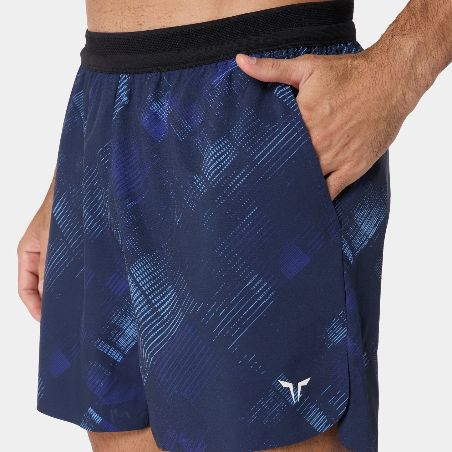 Alpha Set - Pearl White & Geometric Navy