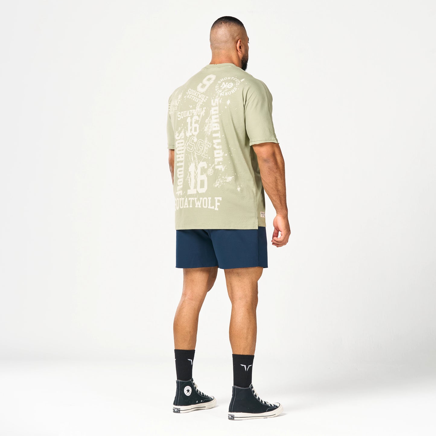 Stay Authentic Oversized T-shirt - Tea