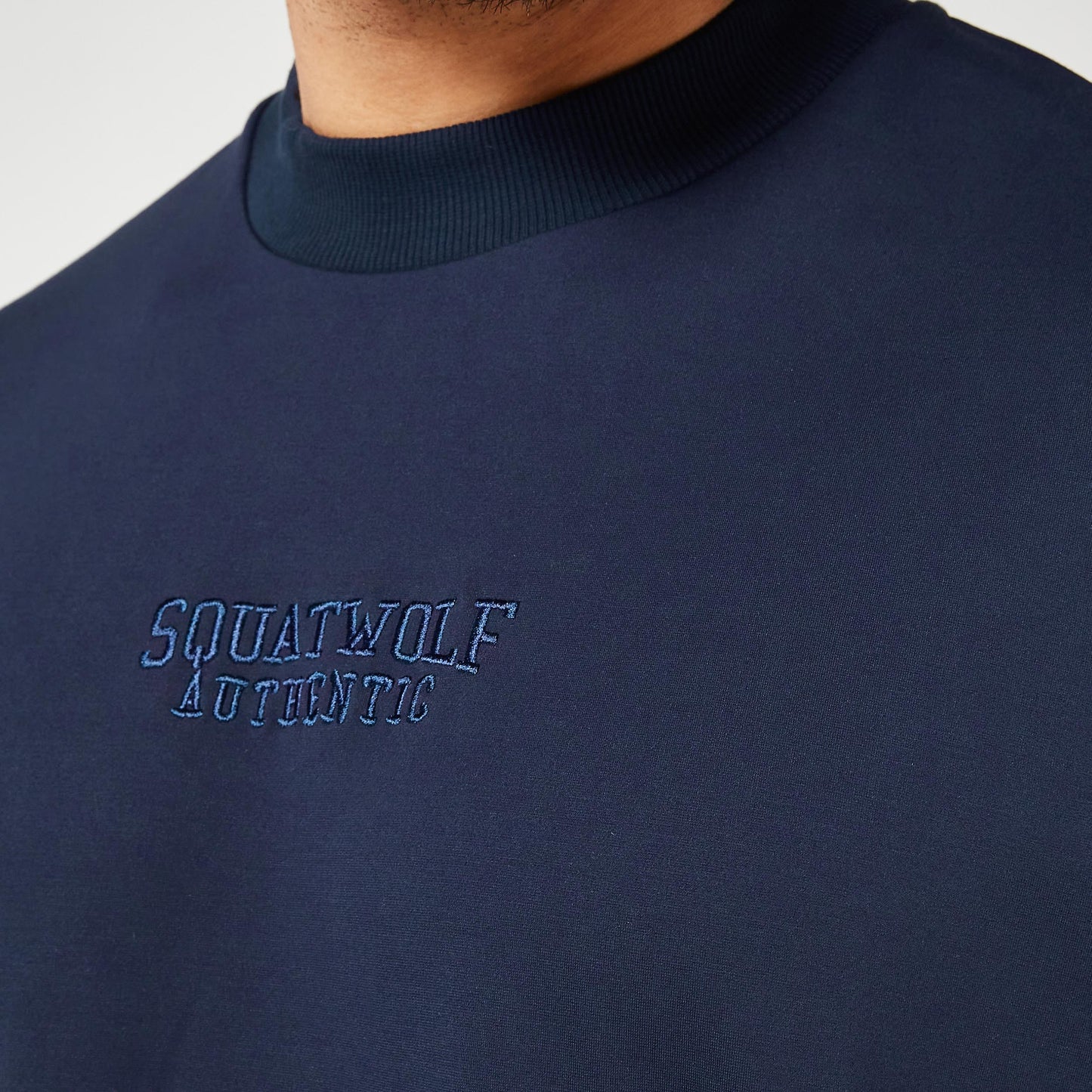 Golden Era Authentic Oversized T-shirt Navy Logo Edition - Navy