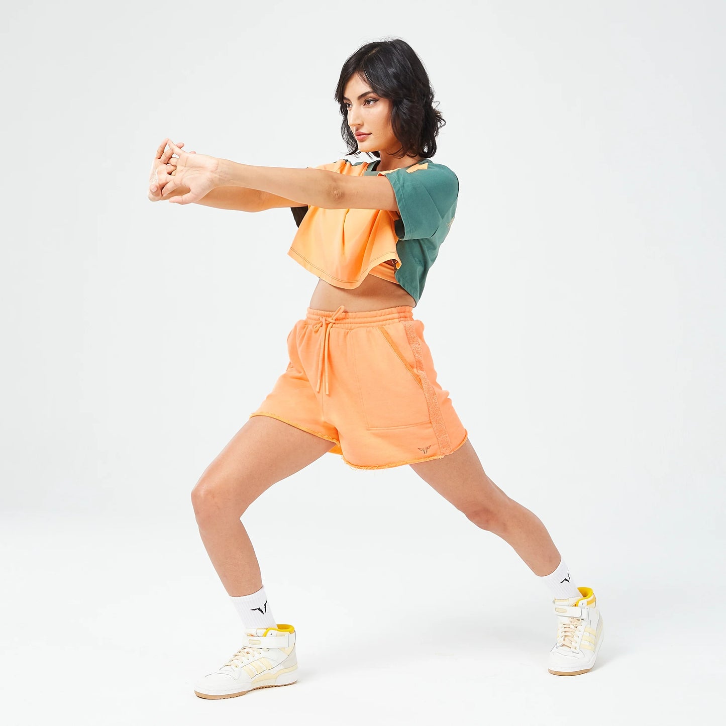 شورت ريتروجراد بلش "3 - برتقالي شيفون مارل