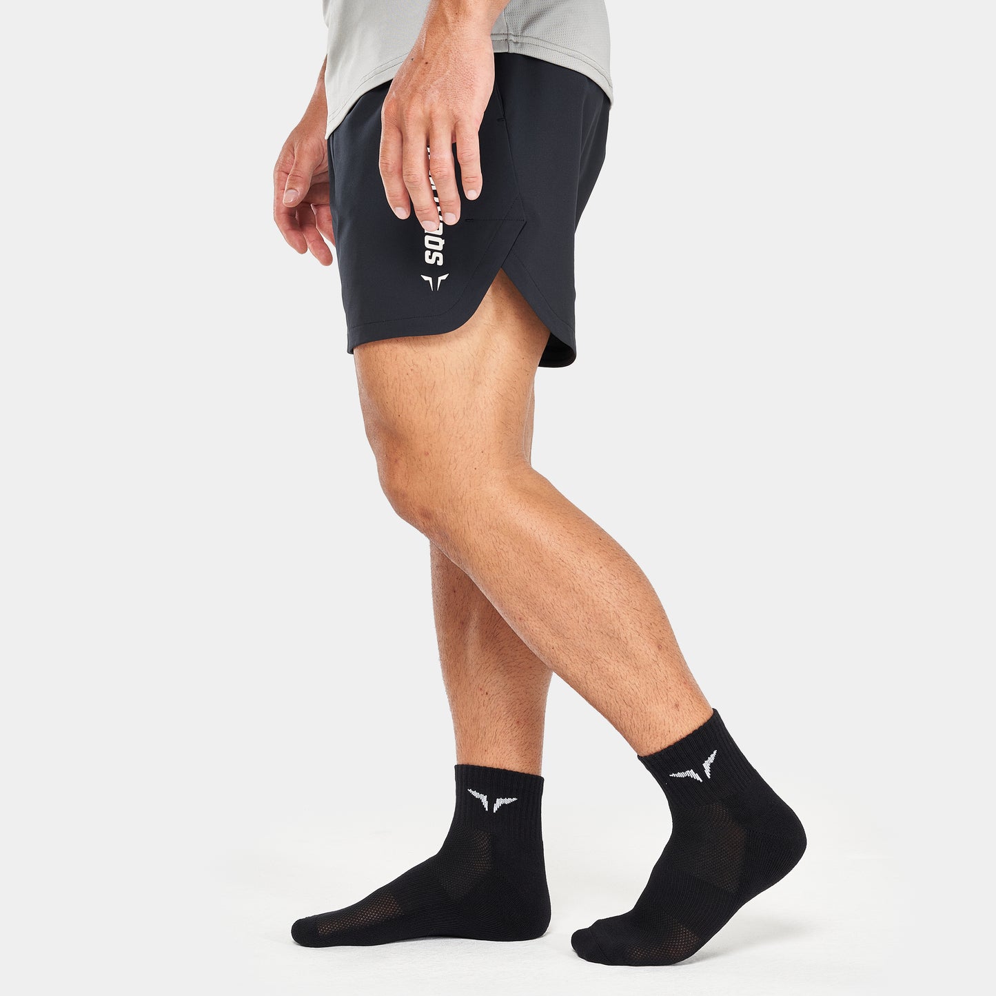 جوارب كاحل 3 قطع - أسود