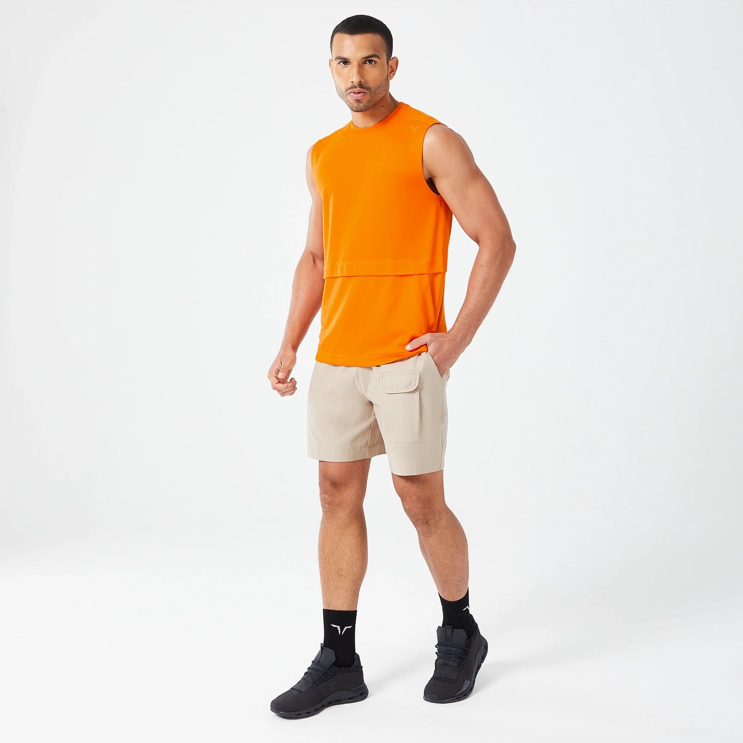 Momentum Tank - Persimmon Orange