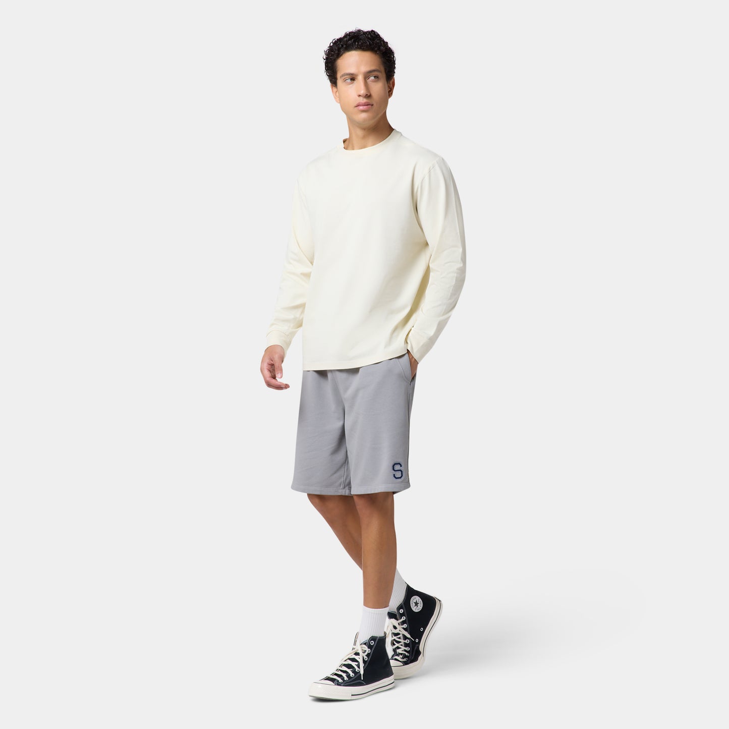 Authentic Long Sleeves Legacy T-shirt - Ecru