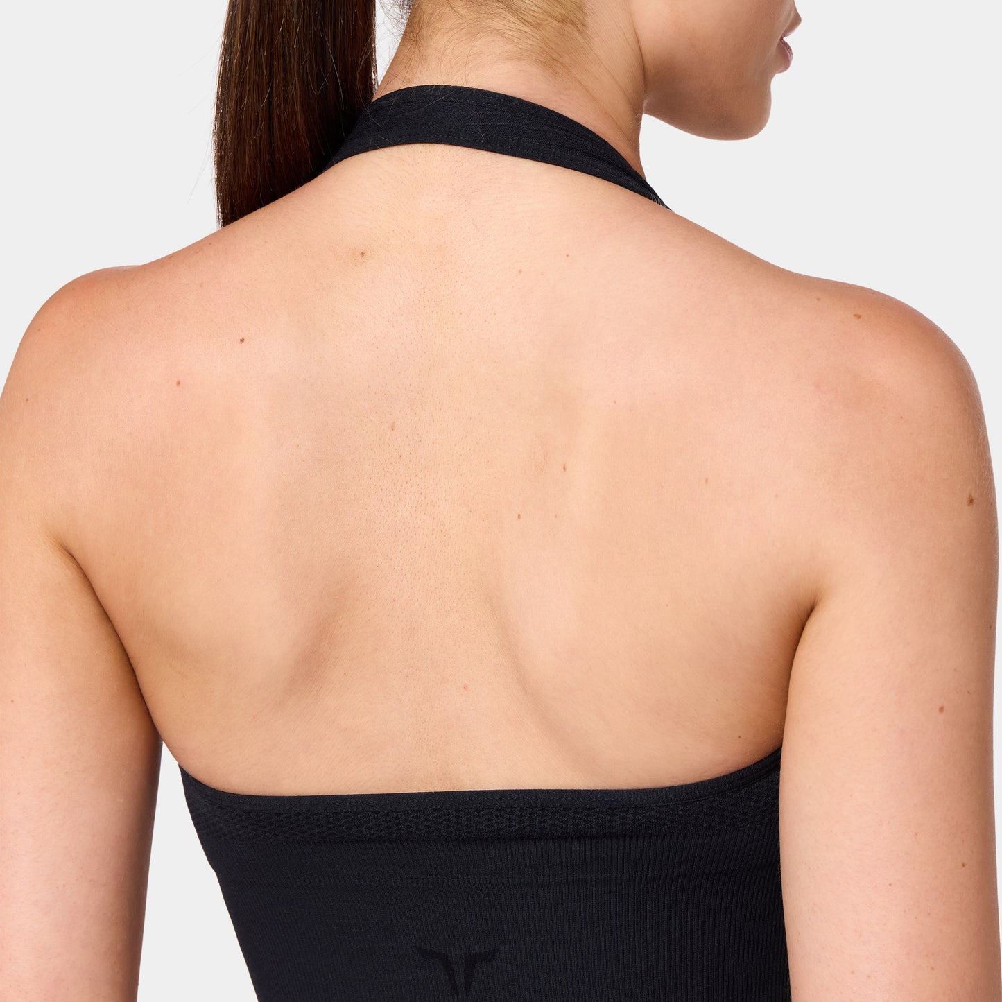 Seamless Contour Halter Brami - Black