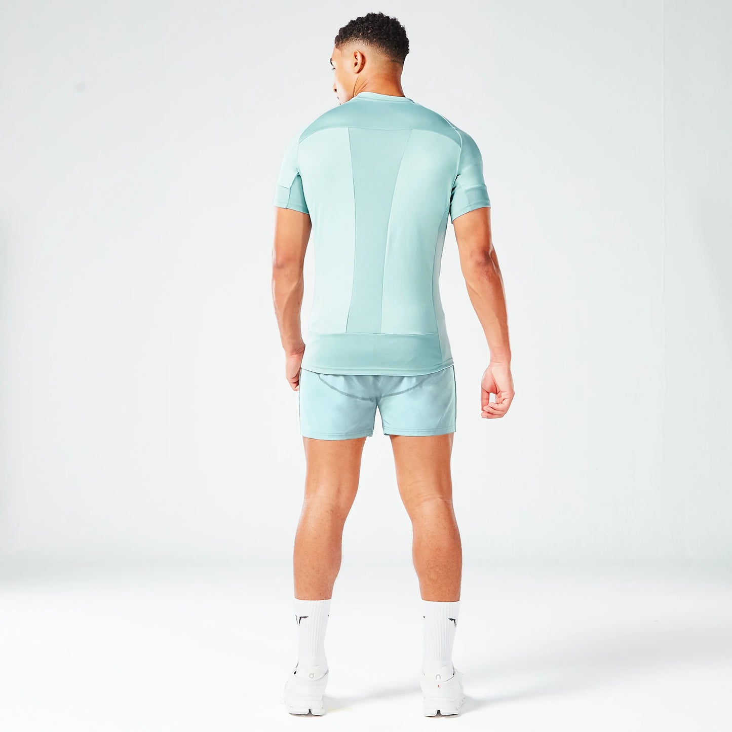 تيشيرت إمباكت لاب °360 - رمادي مطفي