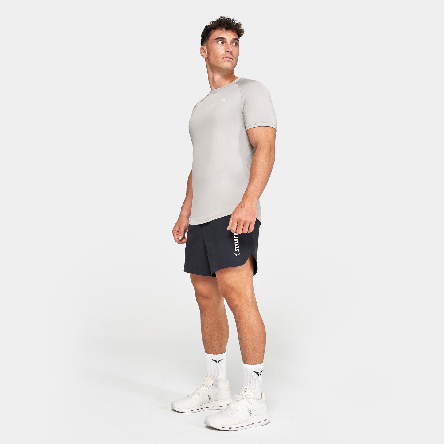 جوارب نصف الساق 3 قطع - أبيض لؤلؤي