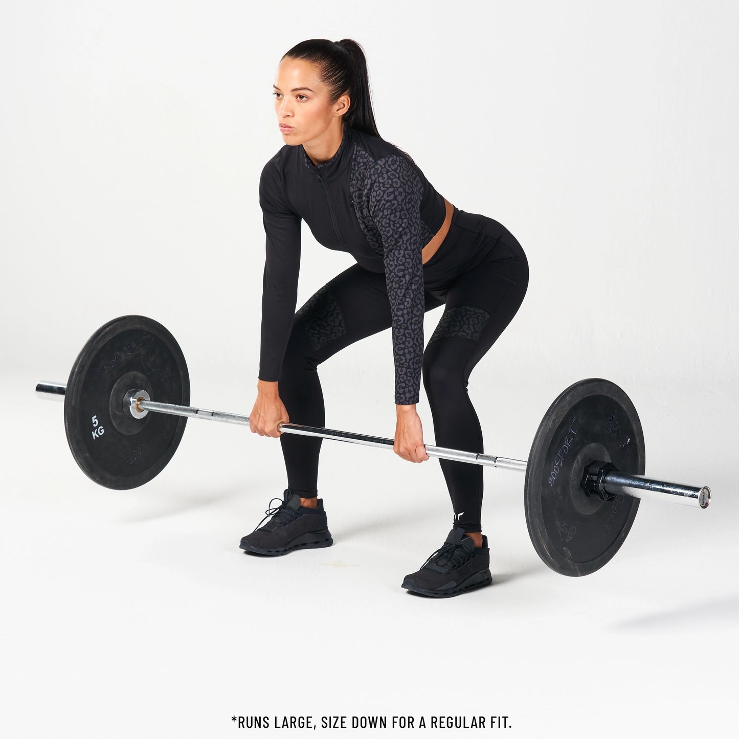 Untamed Panel Leggings 27" - Black