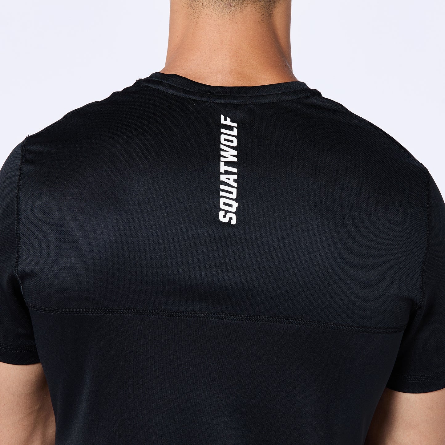 كونتراست تيشيرت - أسود