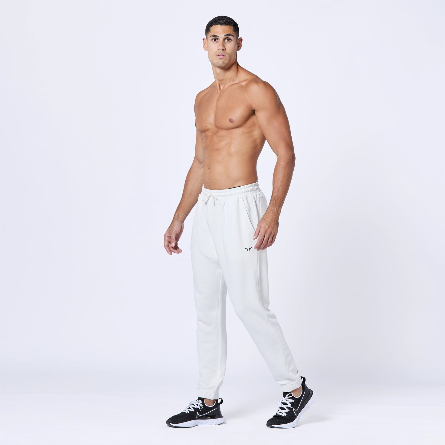 Essential Jogger Pants - Pearl White