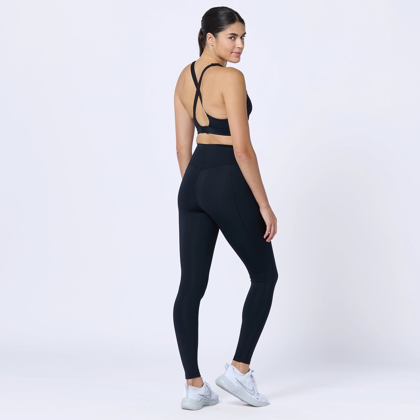 ليقنز ايسينشال  بخصر مرتفع 27 انش - أسود