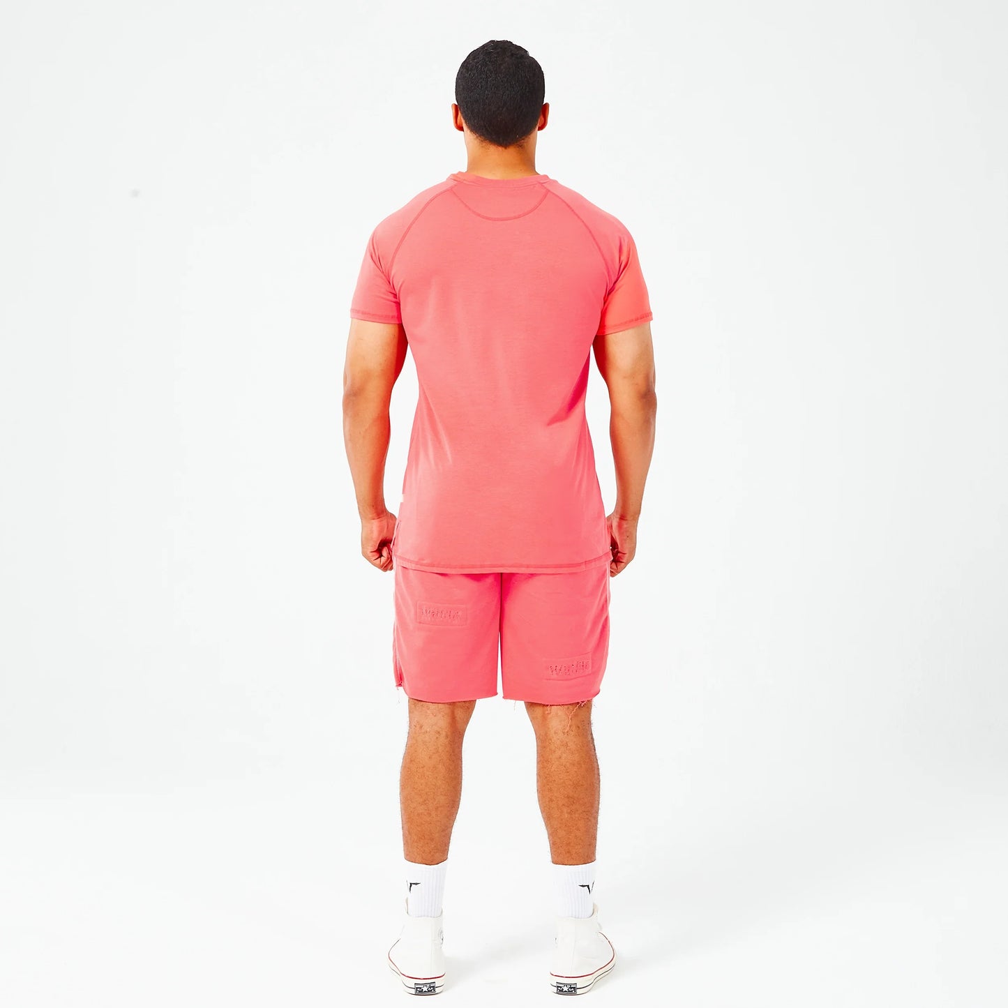 Golden Era Raglan Muscle T-shirt - Rose of Sharon