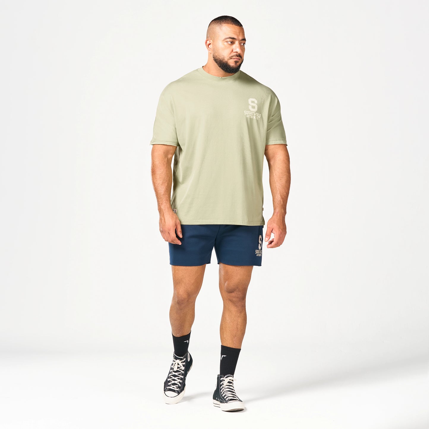 Stay Authentic Oversized T-shirt - Tea