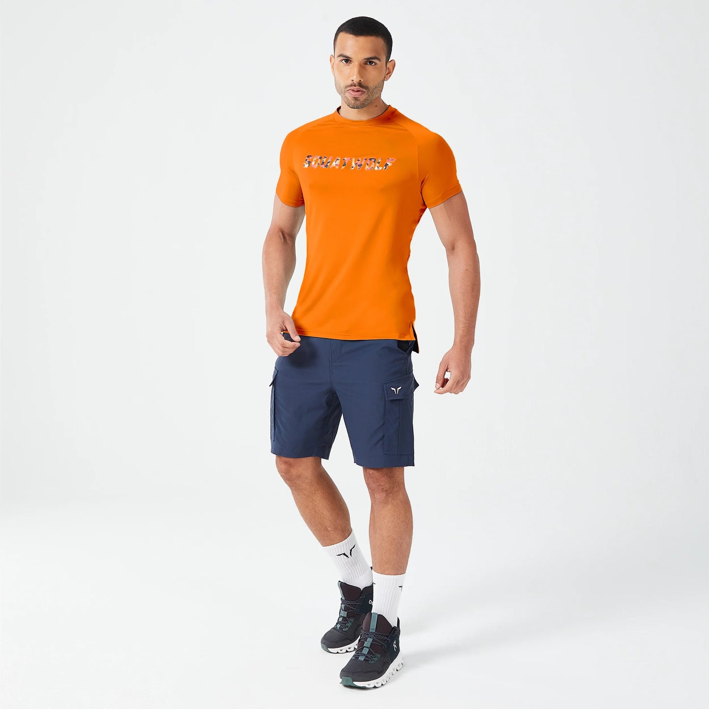 Motion T-shirt - Persimmon Orange