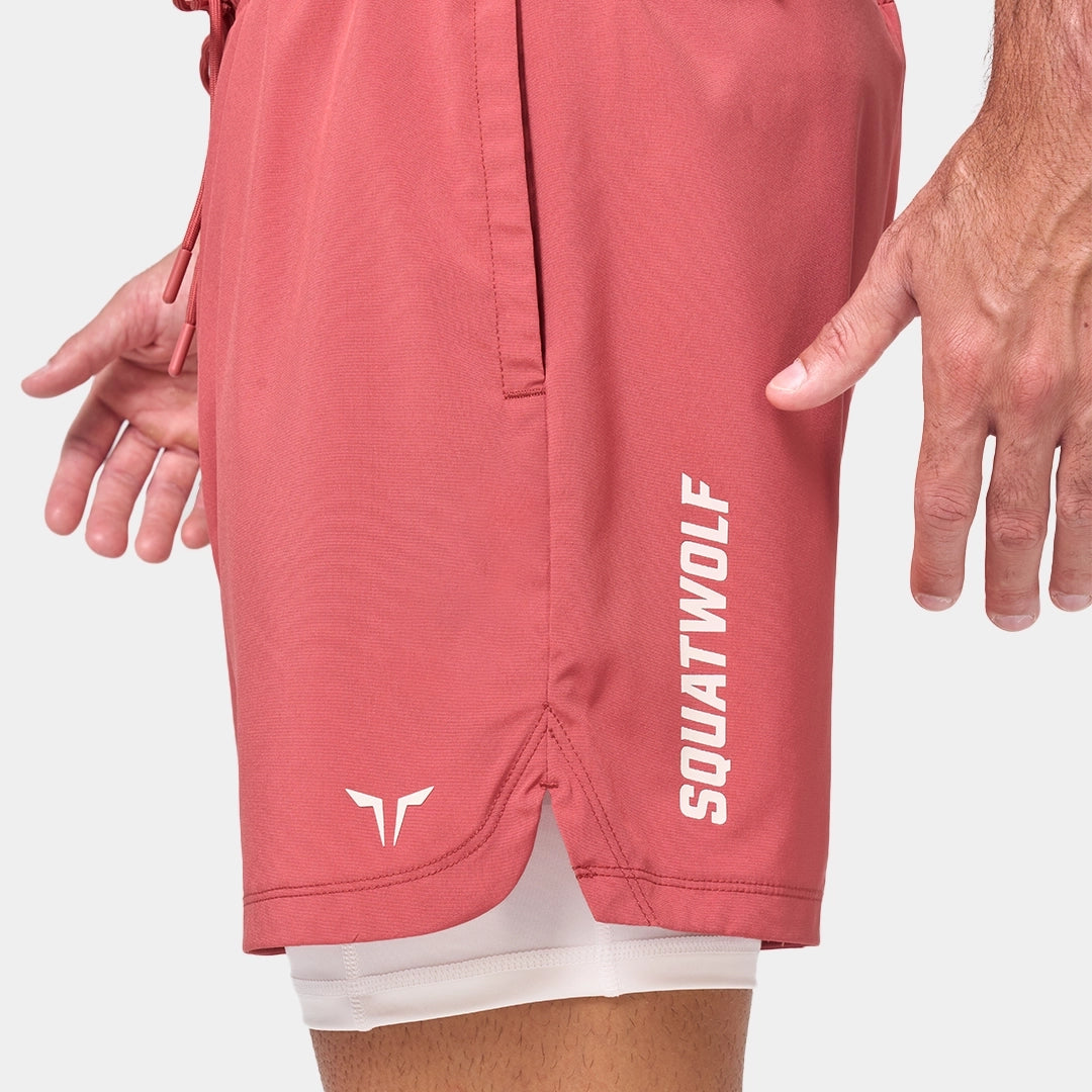 شورت فاونديشن 5" 2 في 1 - مارسالا