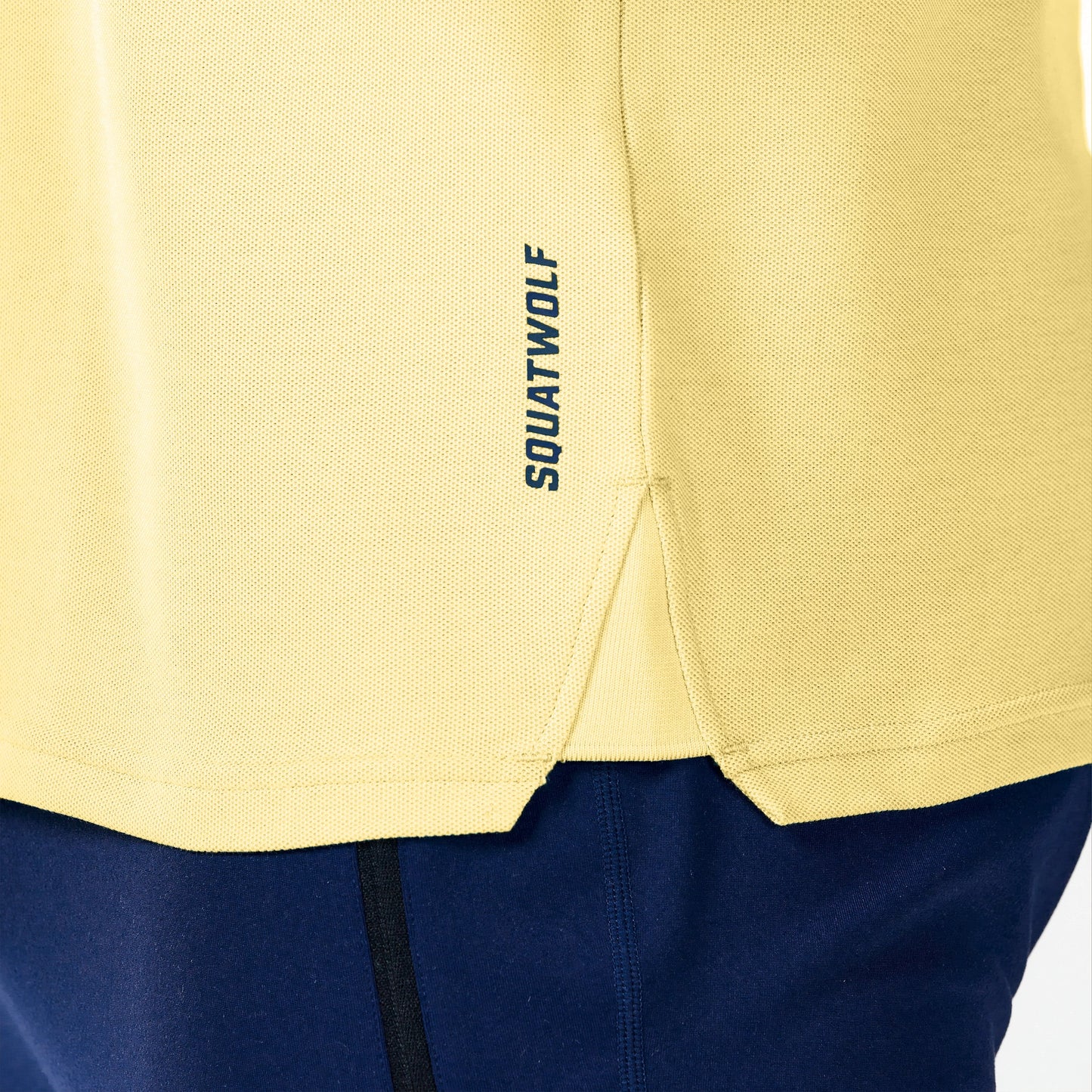 تيشيرت بولو كور أوفر أتشيفر - ليموني