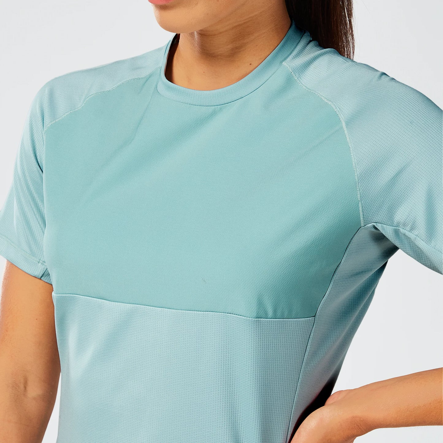 تيشيرت لاب °360 باور - رمادي مطفي