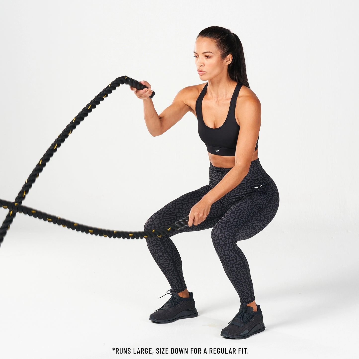 بنطال ضيق أجايل آكت من كور - أسود