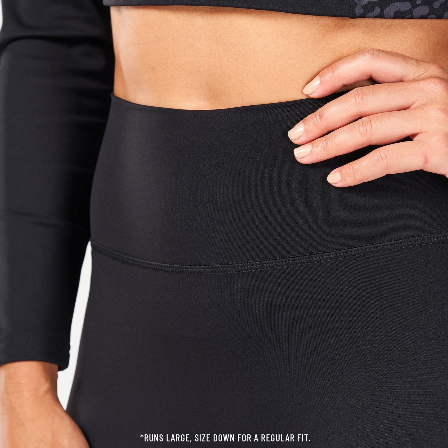 Untamed Panel Leggings 27" - Black