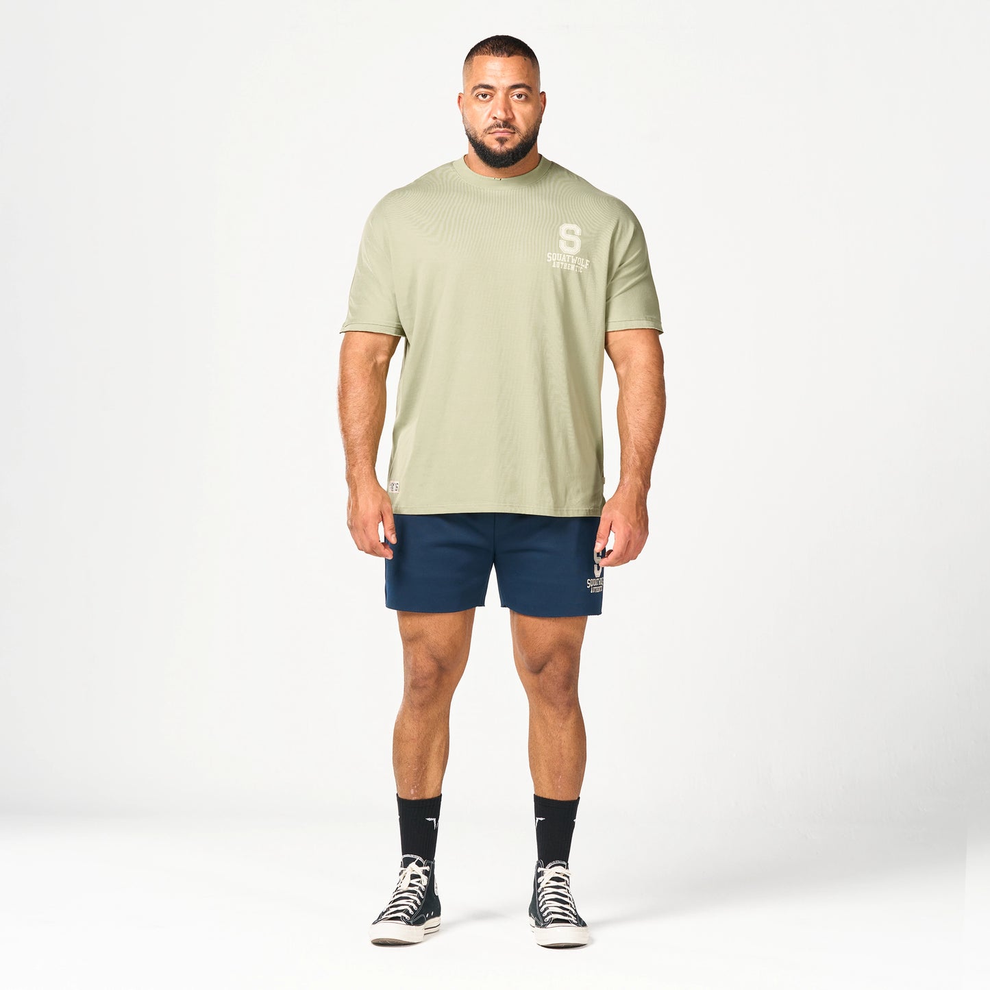 Stay Authentic Oversized T-shirt - Tea