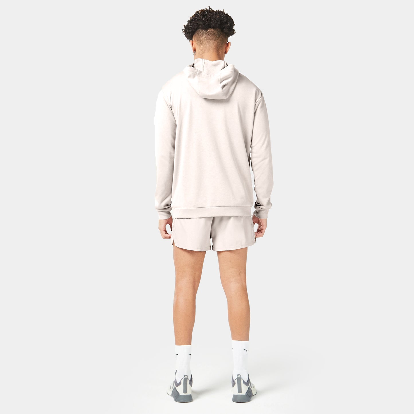 Essential Zipped Hoodie - Silver Lining